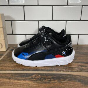 Puma BMW MMS Drift Cat Delta V Infant Boys Size 7C Shoes Black Slip On Sneakers